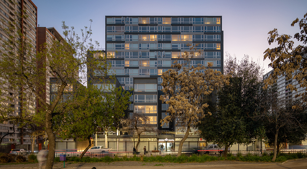 Fotografía de proyecto Edificio Casa Bustamante en Ñuñoa - Exxacon Inmobiliaria