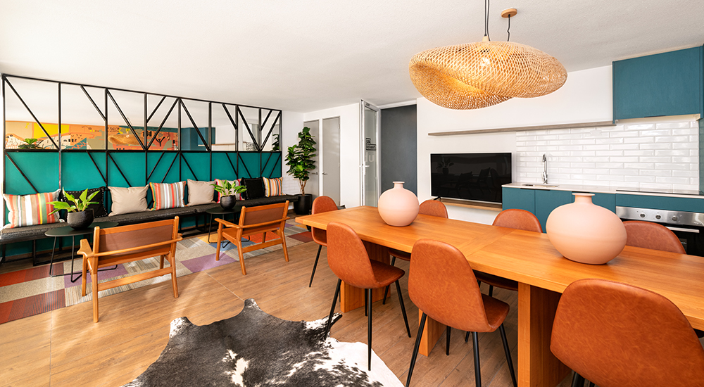 Fotografía de proyecto Edificio Casa Bustamante en Ñuñoa - Exxacon Inmobiliaria