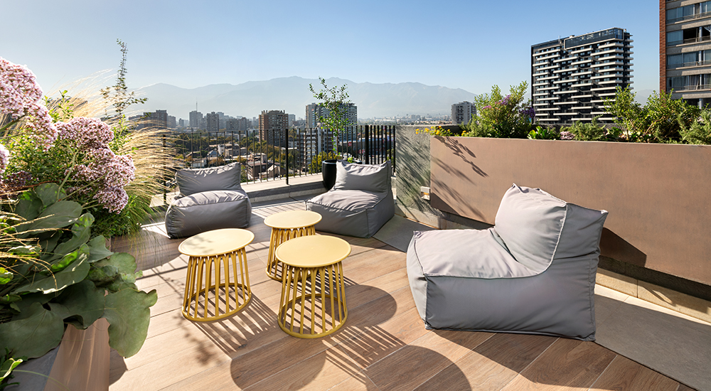 Fotografía de proyecto Edificio Casa Bustamante en Ñuñoa - Exxacon Inmobiliaria